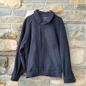 Burberry wool cashmere VTG bomber  style  jacket